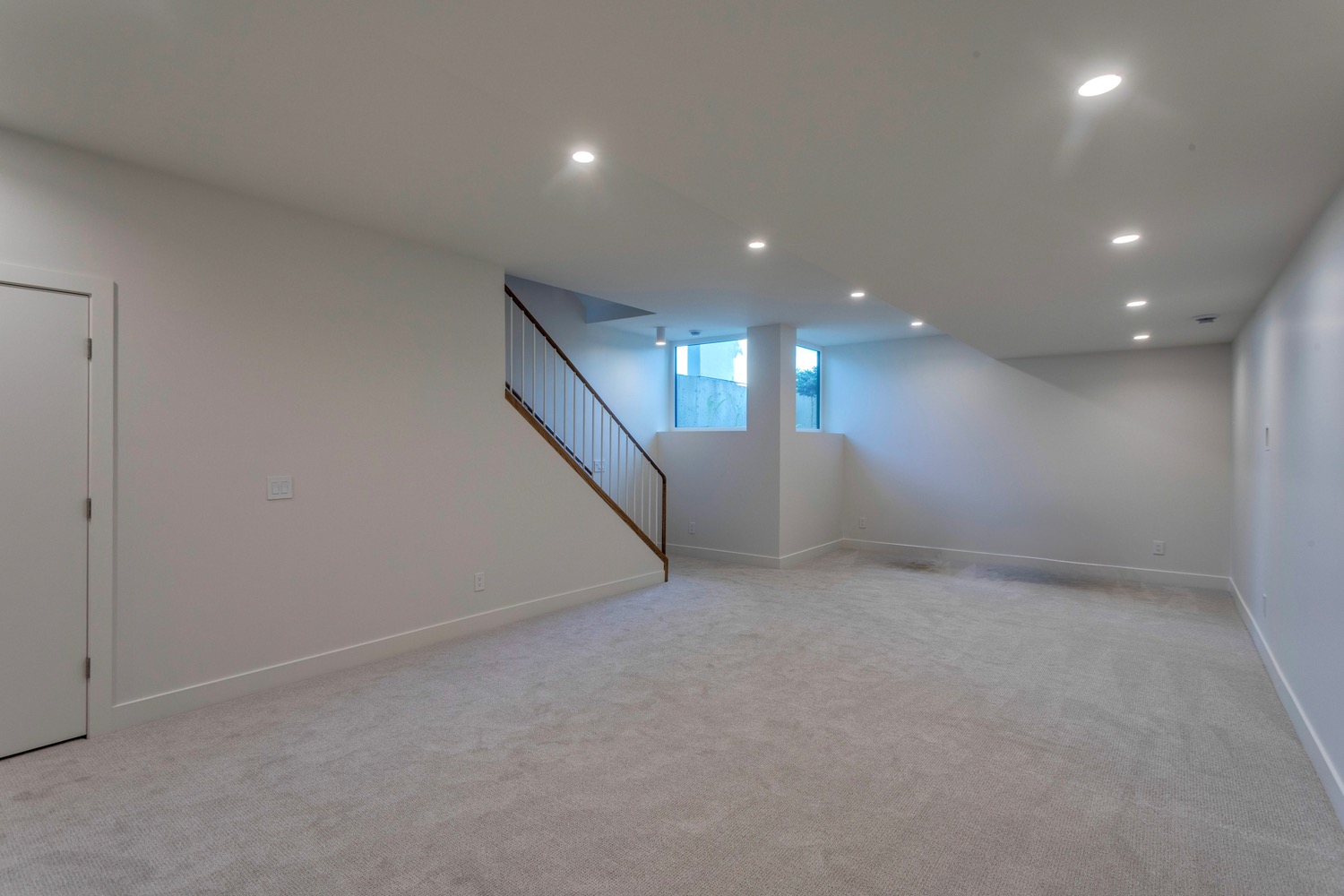 Basement in the Aspen in Strathearn with homes for sale by Holland and Associates Real Estate in Edmonton.